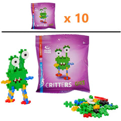 BUNDLE PLUS-PLUS Critters Party Pack - bundle of 10 - GIRT (Usual Price: $79.00)