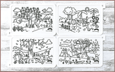 COLOUR ME MATS Celebrating Seasons (Colouring Mat Bundle)