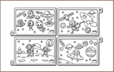 COLOUR ME MATS Space Exploration (Colouring Mat Bundle)