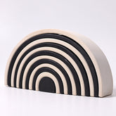 GRIMM'S 12 Piece Rainbow Large Monochrome / Tunnel