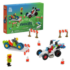 PLUS-PLUS Learn to Build Vehicles