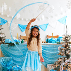 SARAH'S SILKS Streamers Large - Snow