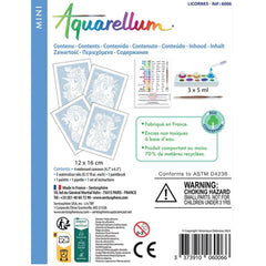 SENTOSPHERE AQUARELLUM MINI "Licornes" - 4 planches