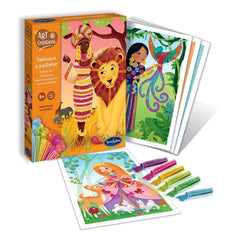 SENTOSPHERE Art & Creations - Tableaux A Pailleter - Princesses Du Monde