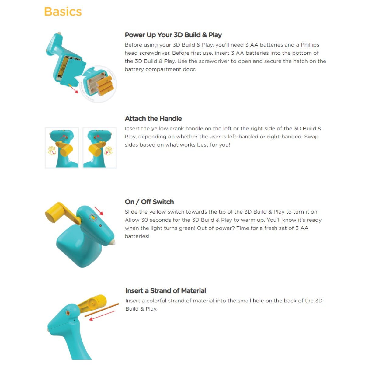 3Doodler Build & Play 3D Set