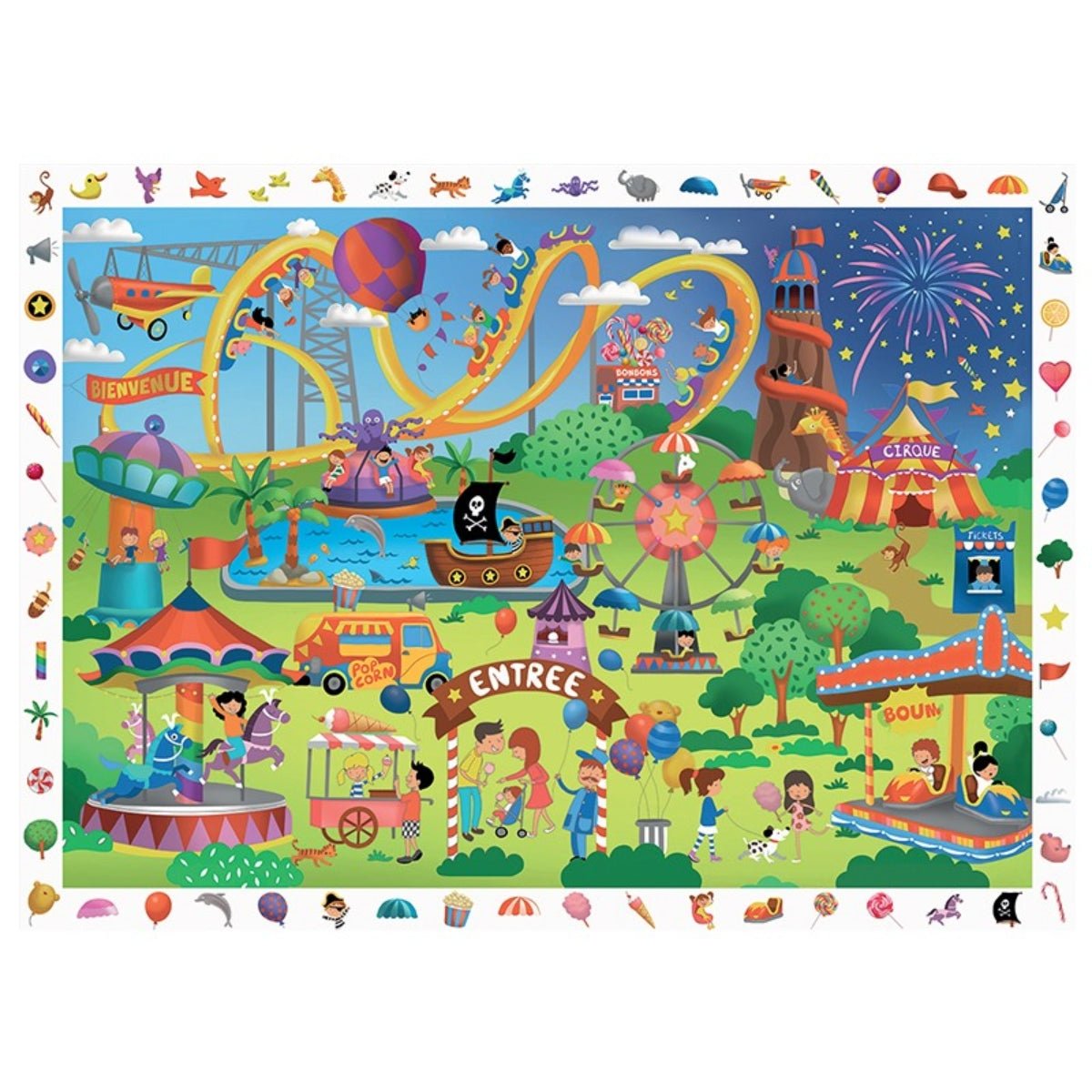 CALYPTO Puzzle 100 P - Fête Foraine - Funfair