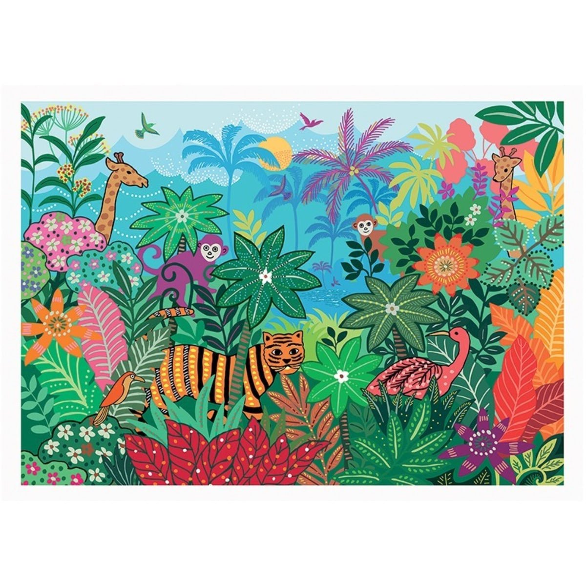 CALYPTO Puzzle 54 P - Petite Jungle