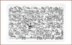 COLOUR ME MATS ABC Alphabet Zoo (Colouring Mat Bundle)