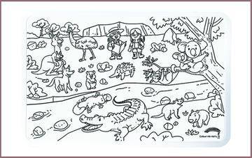COLOUR ME MATS Outback Wander (Colouring Mat Bundle)