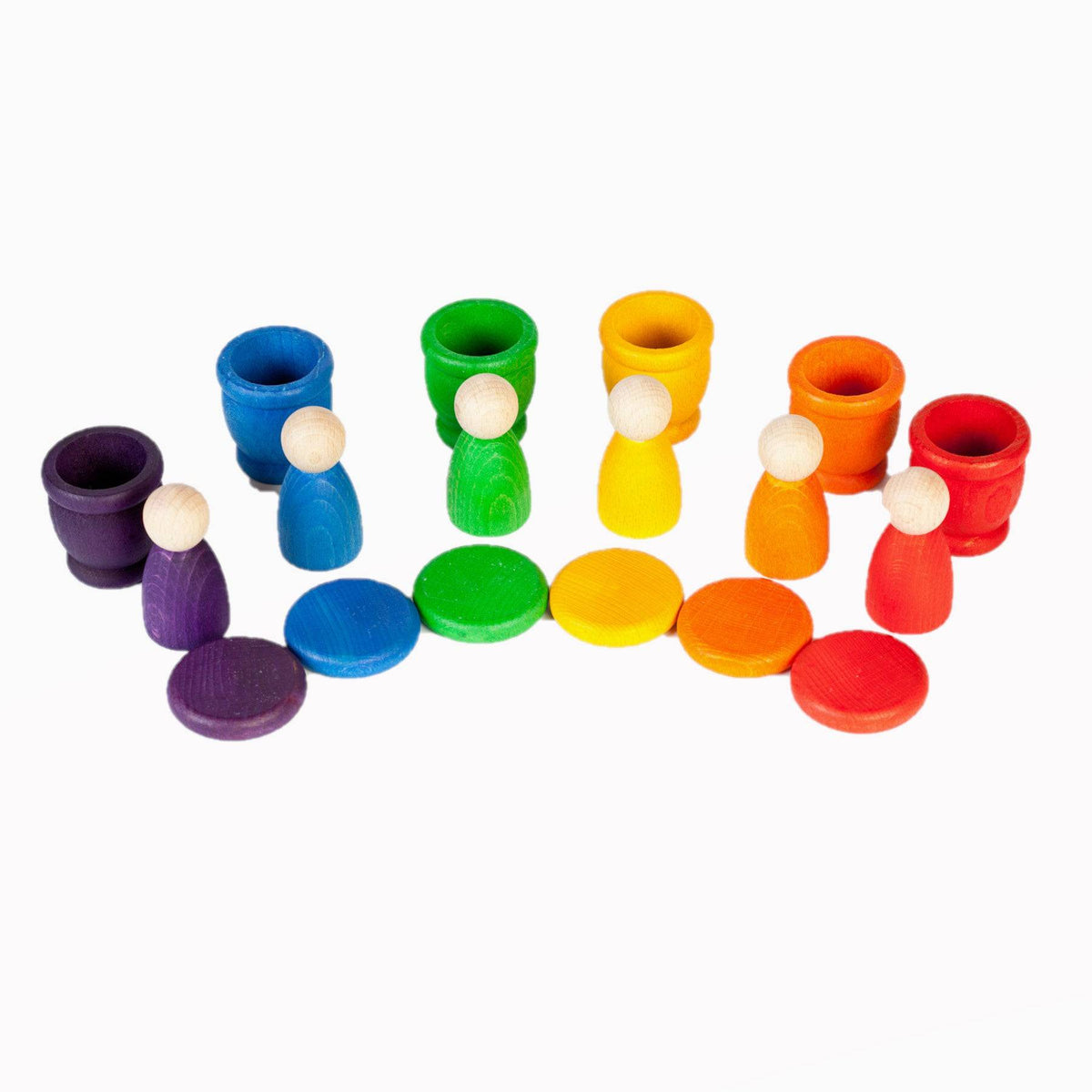 GRAPAT Nins, mates & coins - Rainbow