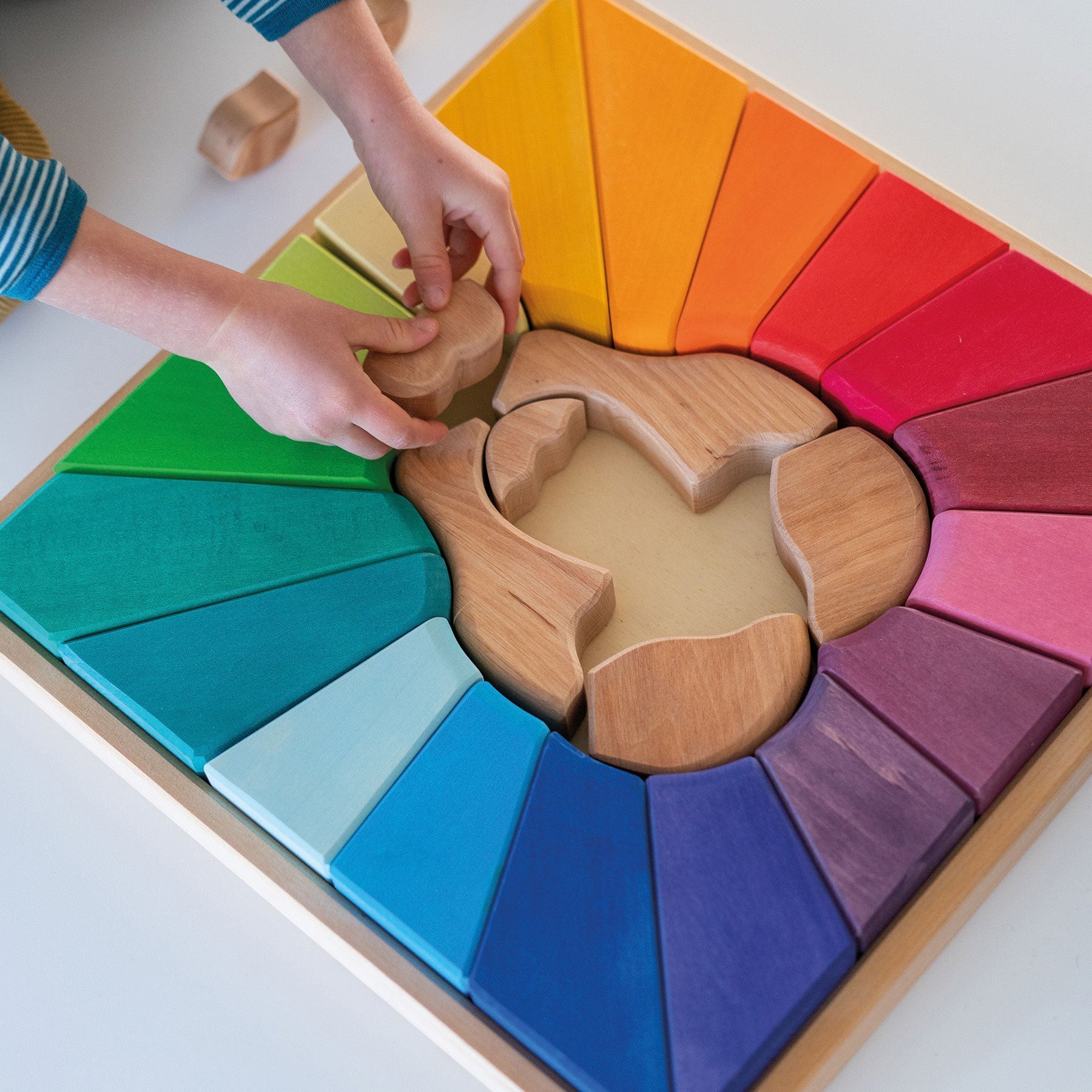 GRIMM'S Building Set Rainbow Lion