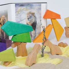 GRIMM'S Building Set Rainbow Lion