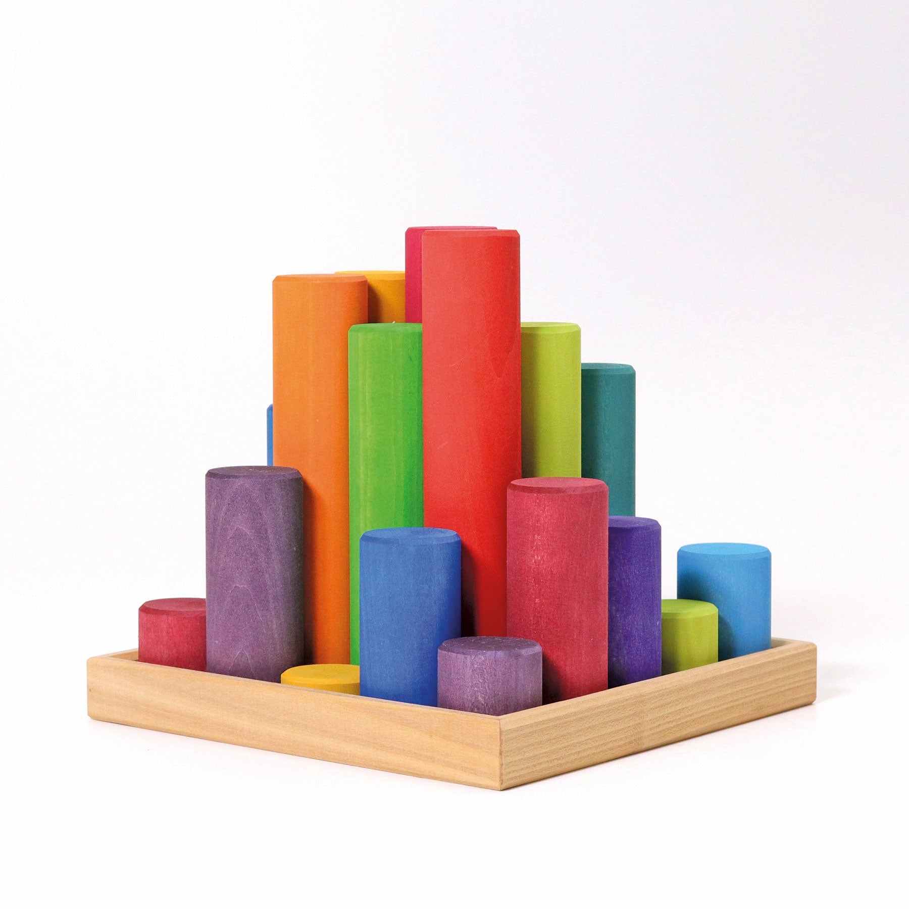 GRIMM'S Large Building Rollers Rainbow