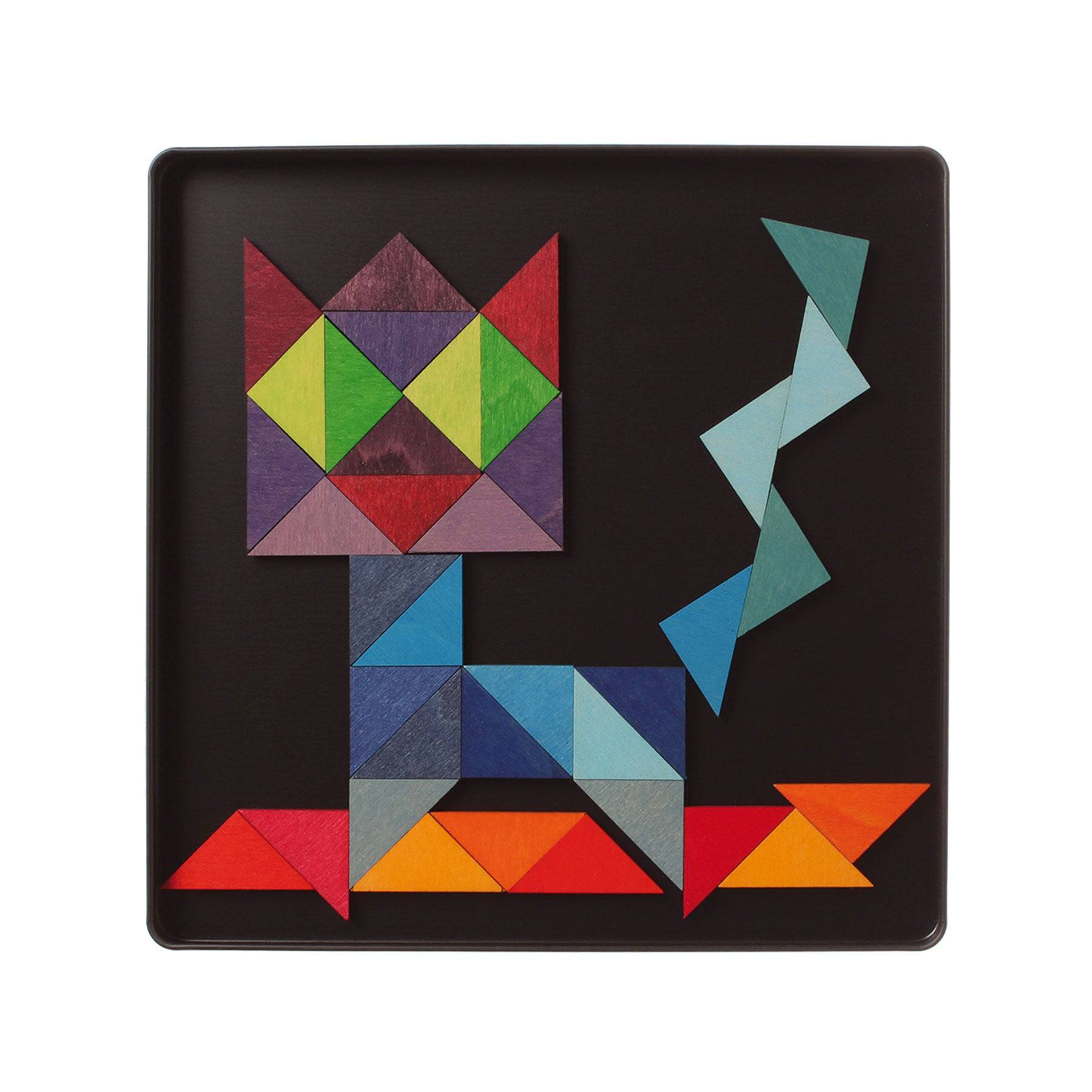 GRIMM'S mini magnetic puzzle triangles