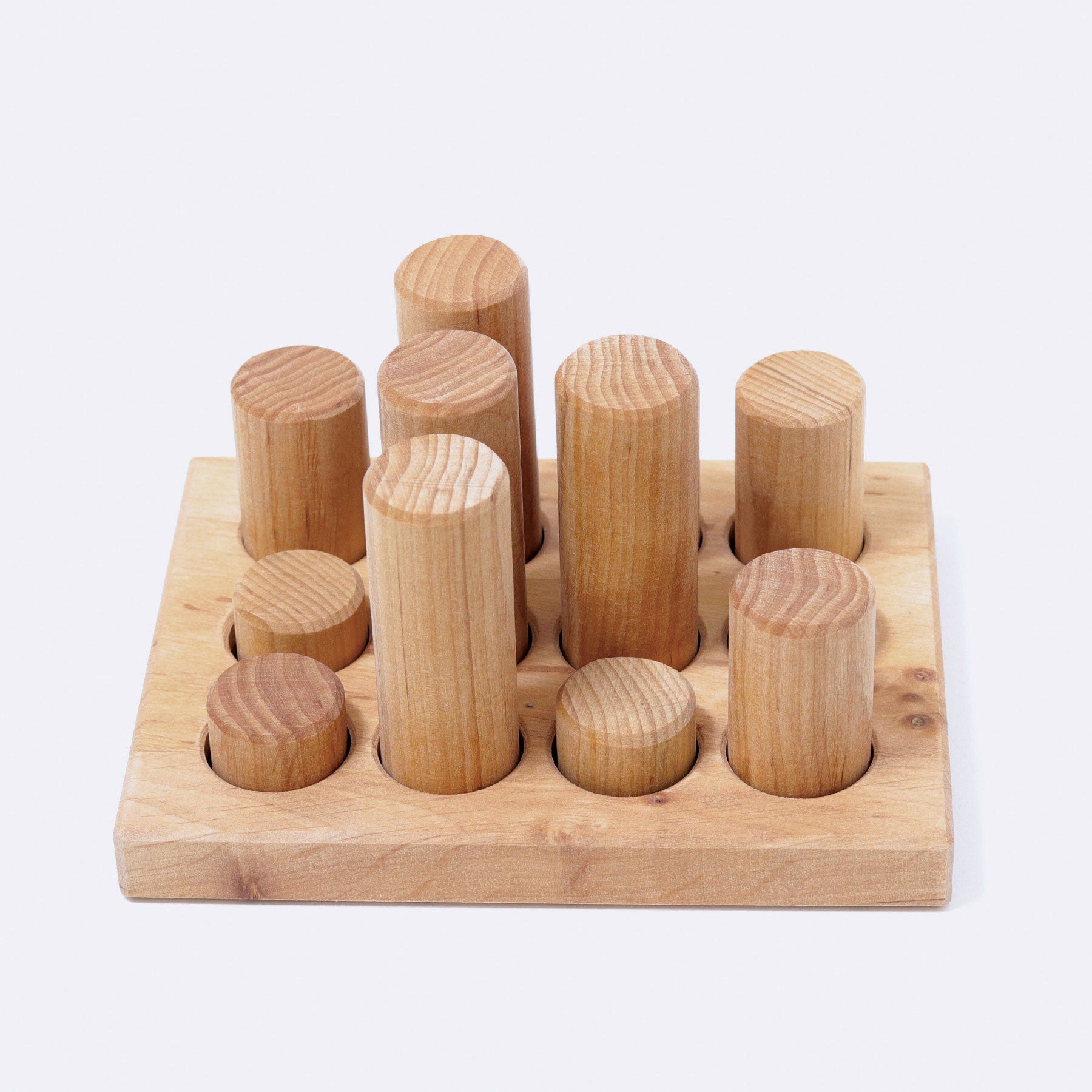 GRIMM'S Stacking Game Small Natural Rollers (*)