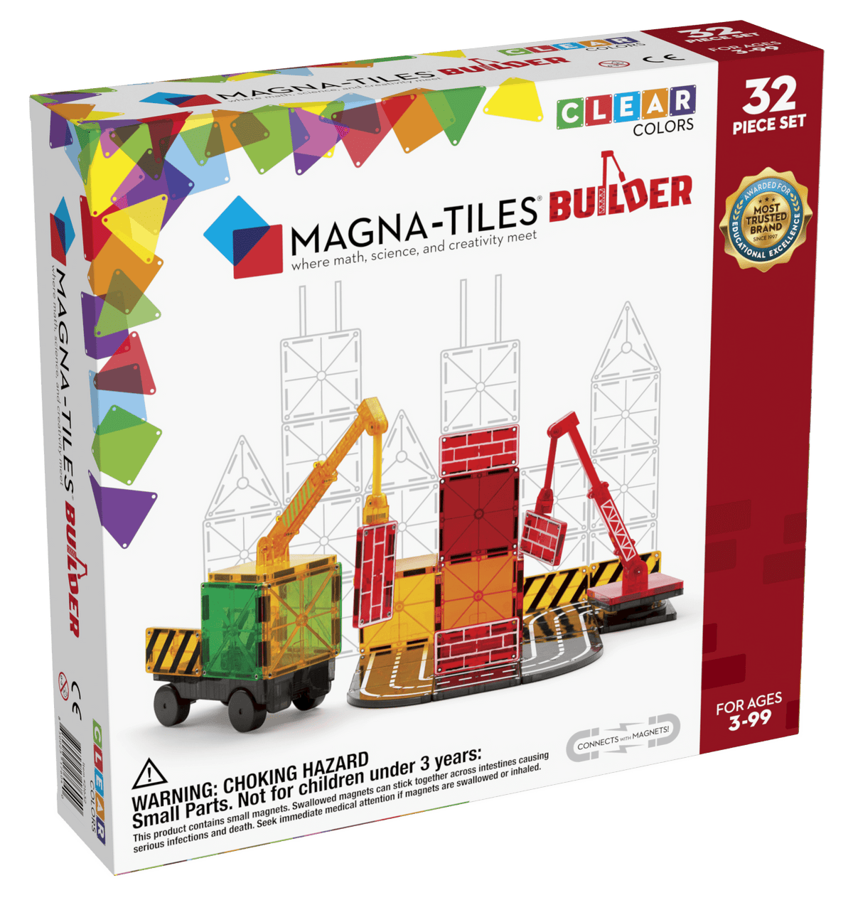 MAGNA-TILES Builder 32 Piece Set