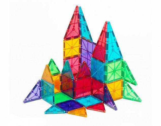 MAGNA-TILES Classic Clear Colors 32 Piece Set