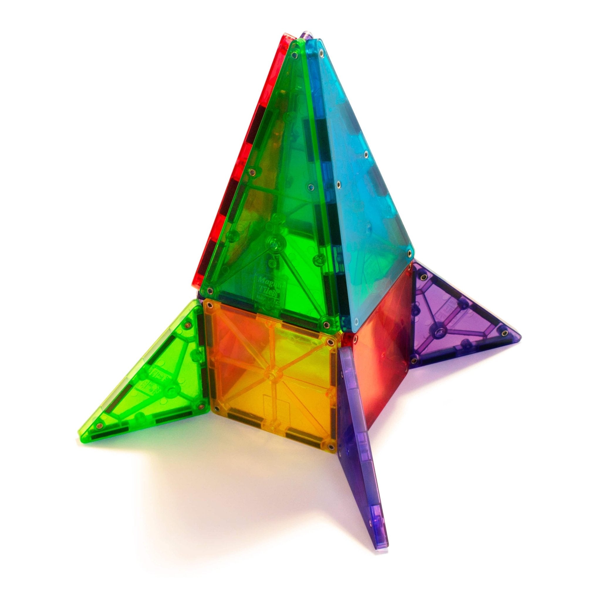 MAGNA-TILES Classic Clear Colors 32 Piece Set