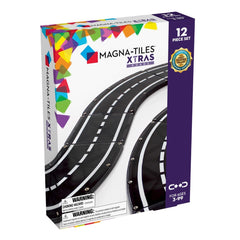 MAGNA-TILES XTRAS Roads 12-Piece Set