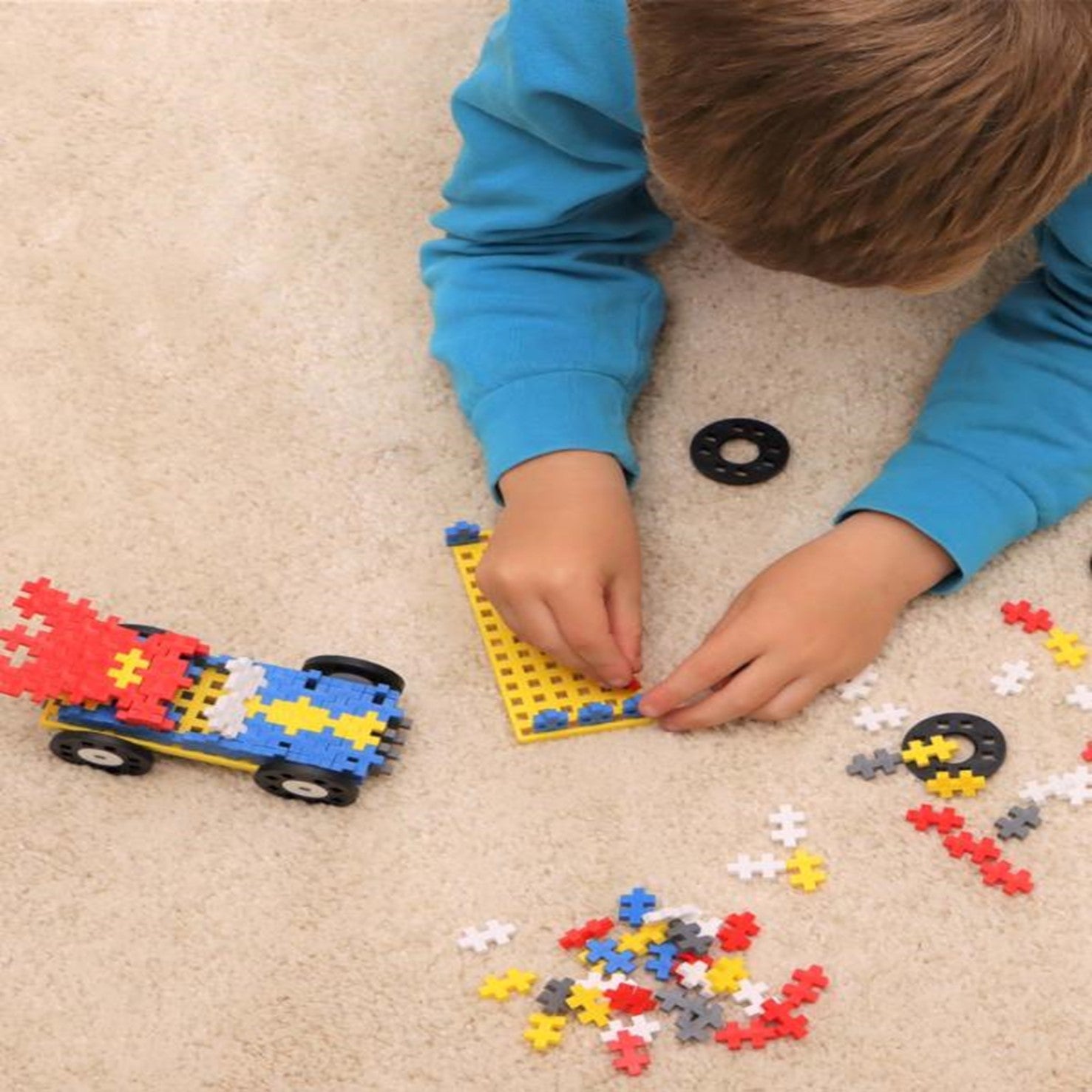 PLUS-PLUS Color Cars Hero / 200 pcs Tube