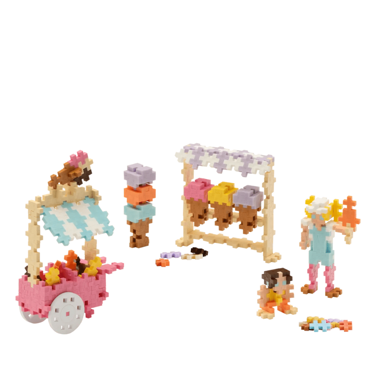 PLUS-PLUS Learn to Build - Ice Cream Shop