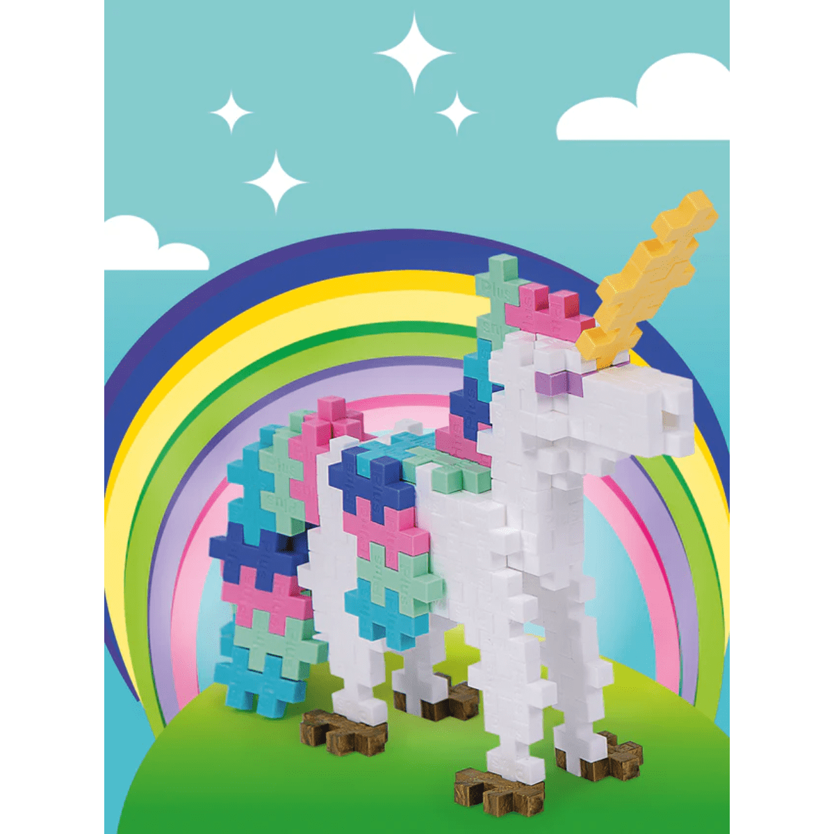 PLUS-PLUS Learn to Build Unicorns
