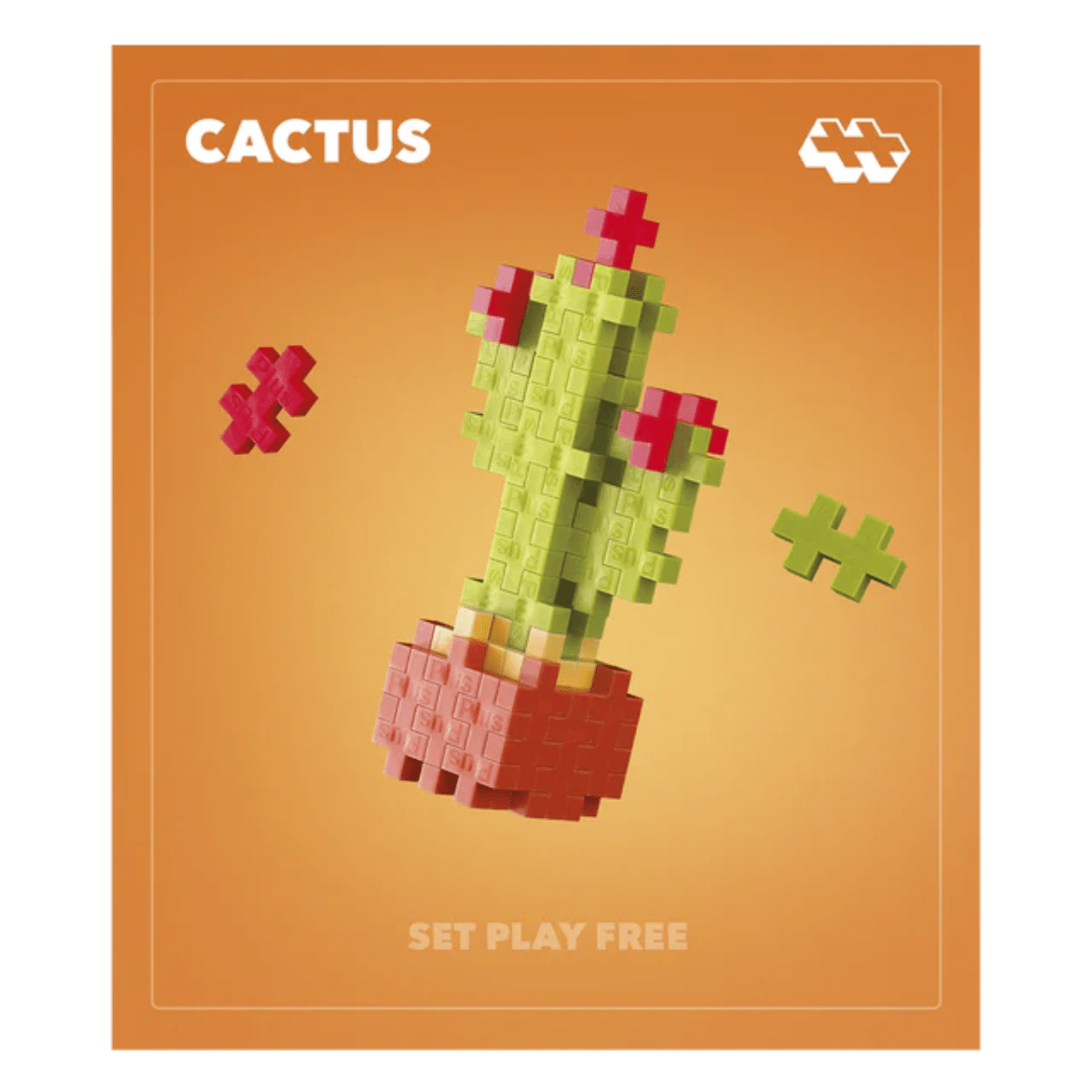 PLUS-PLUS Plant Packs - Cactus