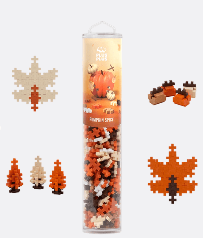 PLUS-PLUS Pumpkin Spice mix / 240 pcs Tube