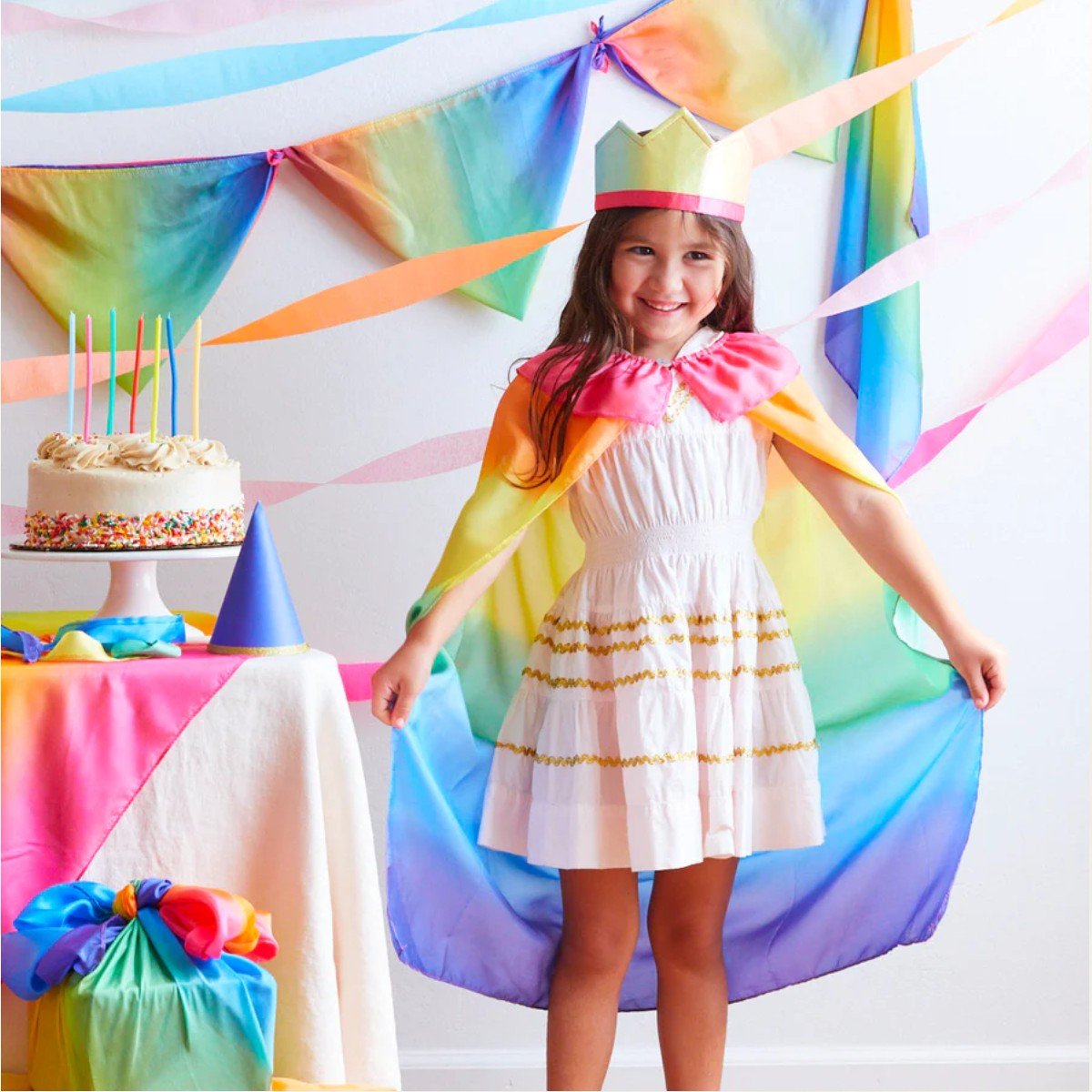 SARAH'S SILKS Capes - Rainbow