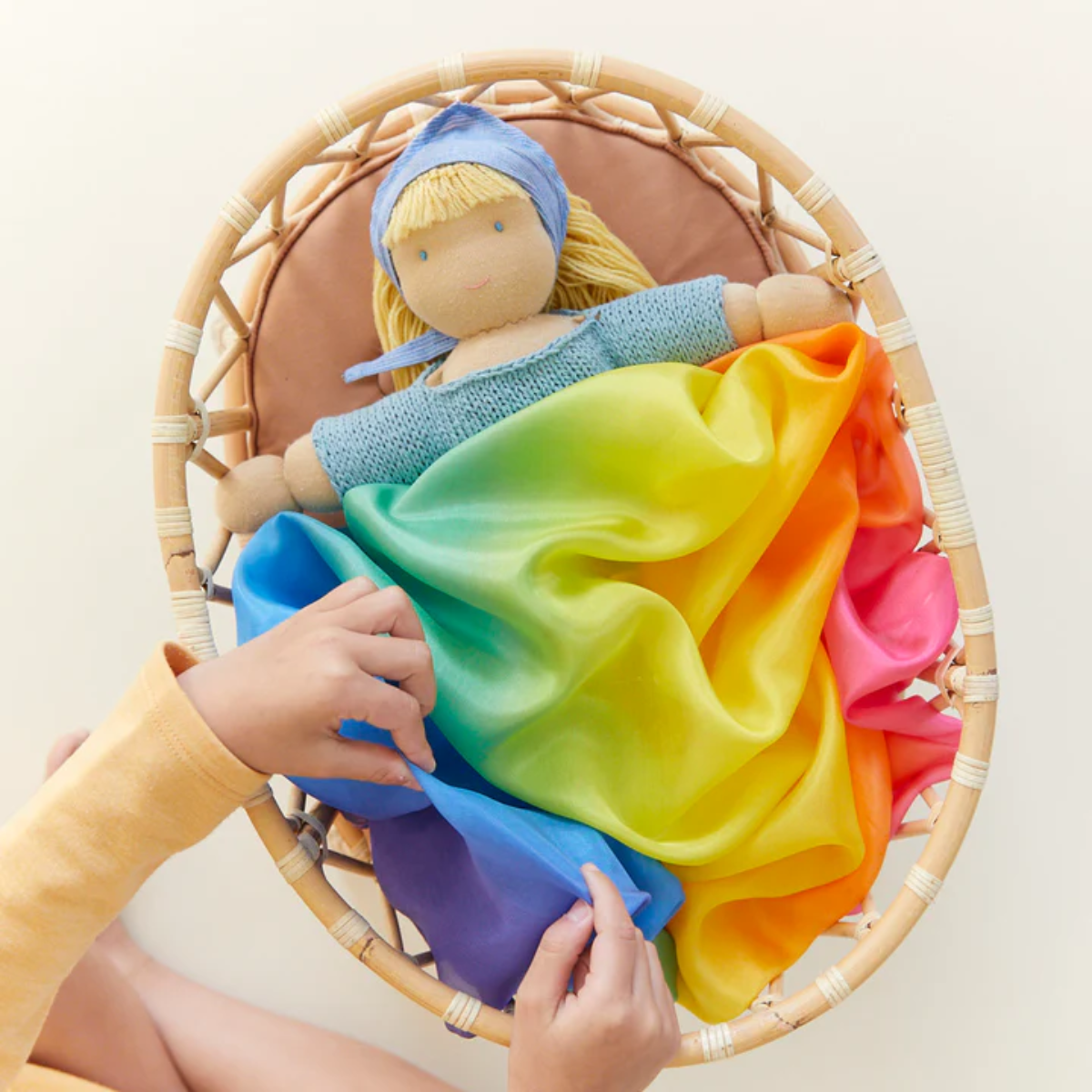 SARAH'S SILKS Playsilks Enchanted - Rainbow (DP)