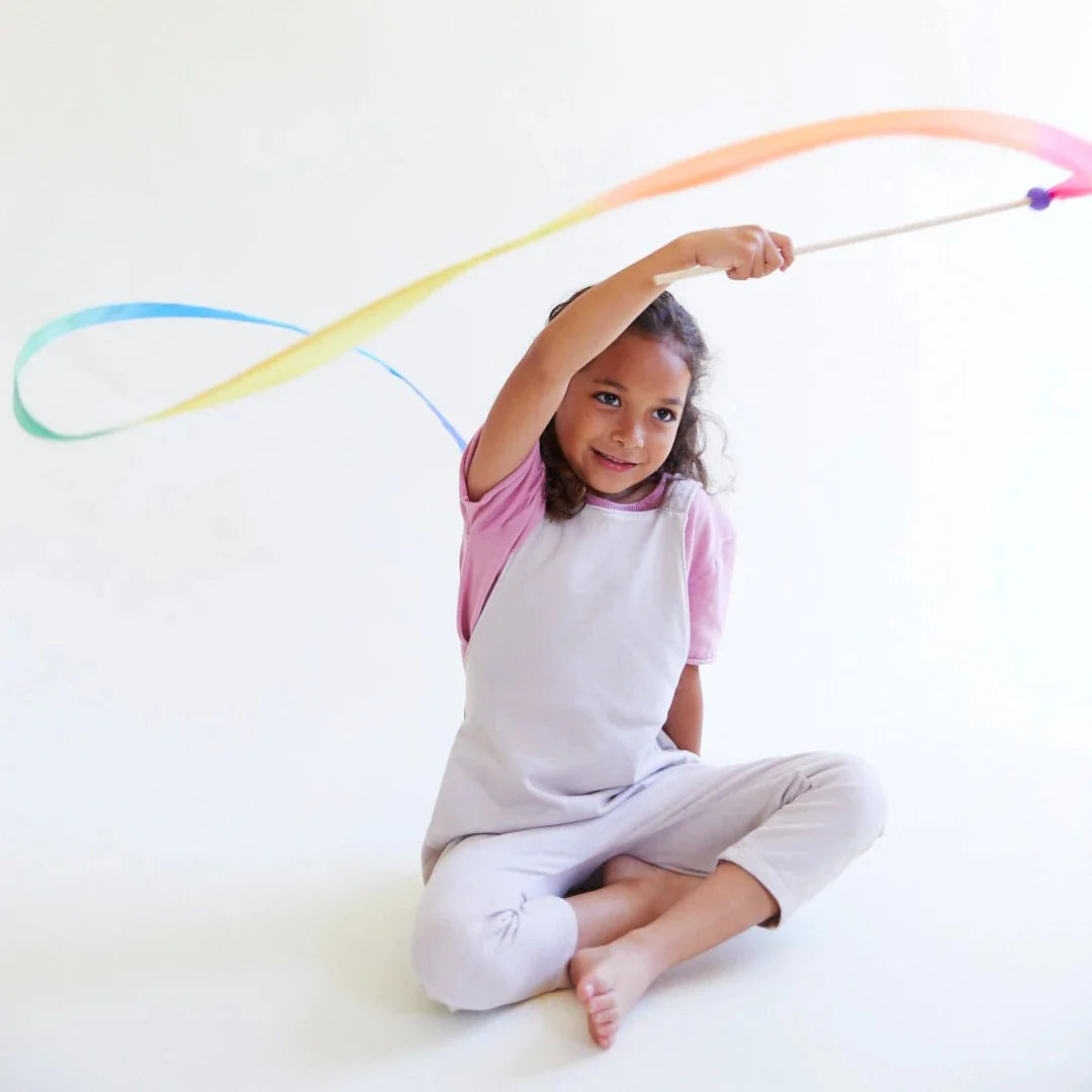 SARAH'S SILKS Streamers Large - Rainbow (DP)
