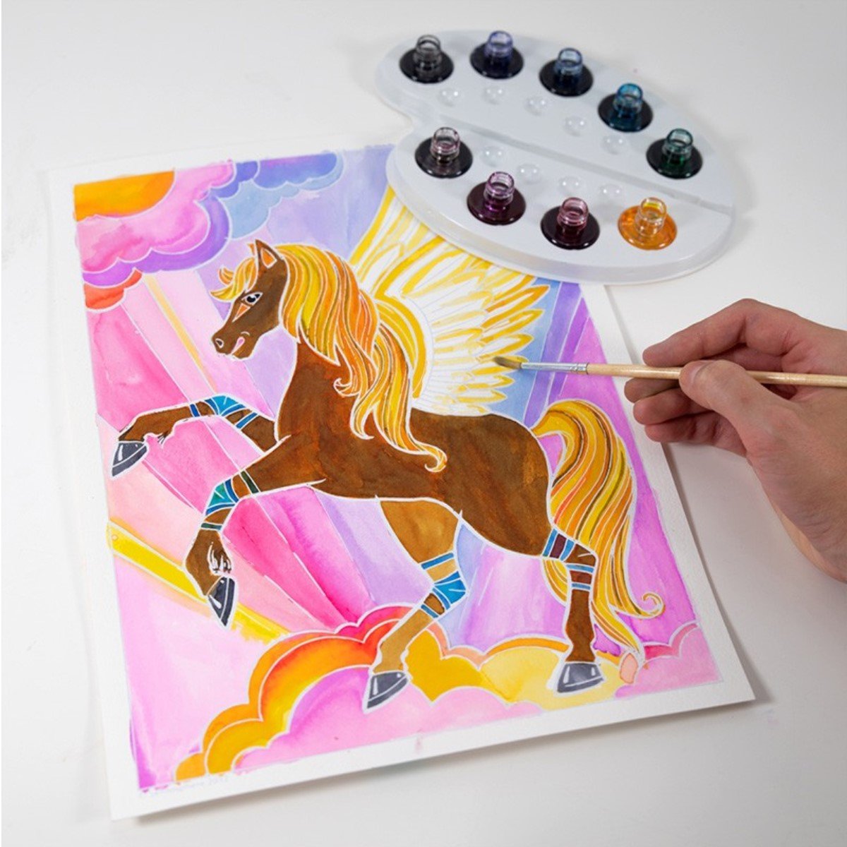 SENTOSPHERE AQUARELLUM "Pegases"