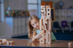 SUMBLOX Building Blocks Educational 100 Piece Set