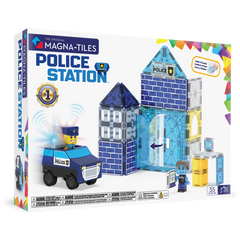 MAGNA-TILES Police Station