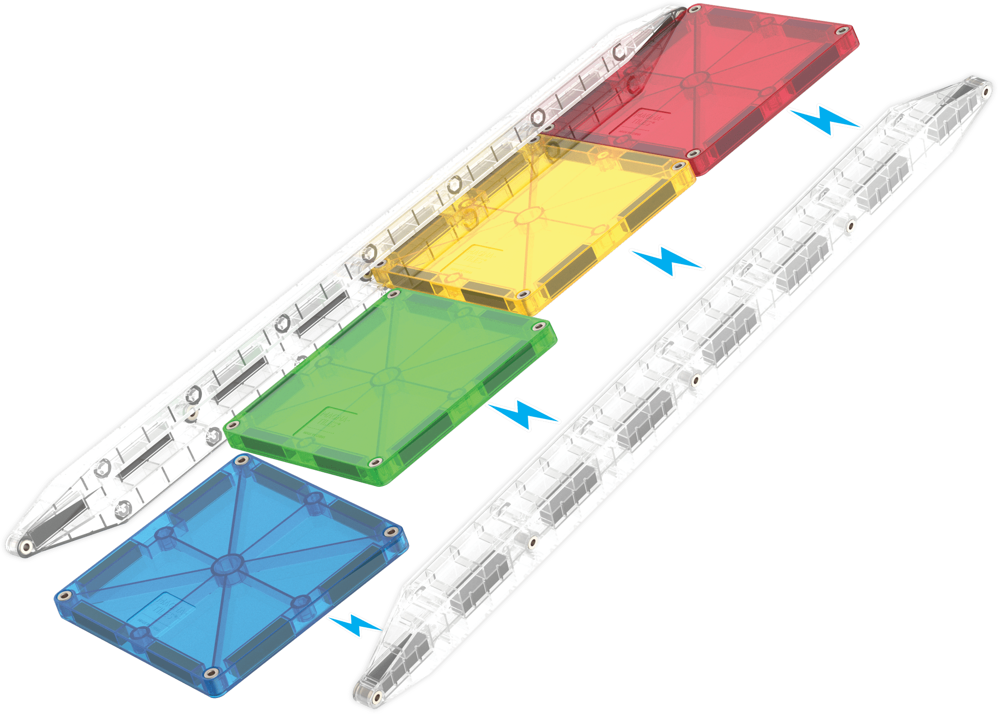 MAGNA-TILES Rail Racers Deluxe